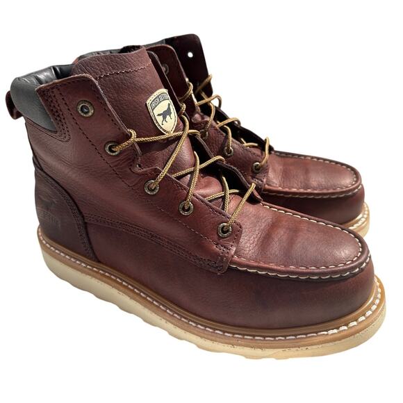 Irish Setter Work Boots Ashby 6" in Men's 9.5 D EH Alum Toe WP Leather 83606 - Picture 1 of 10